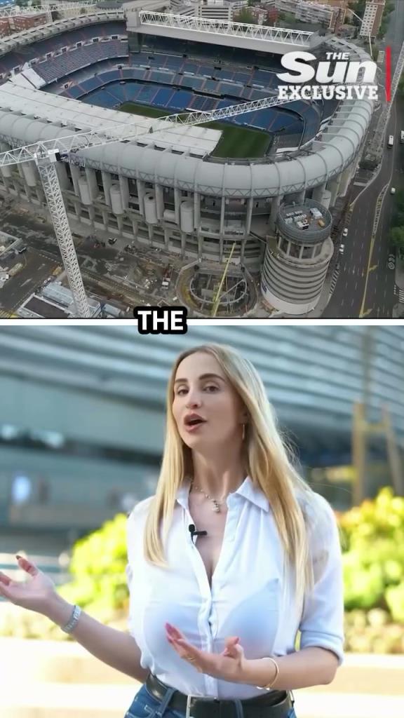 皇马女主持预测欧冠比分，请原谅我！！我的全部精力都被身材吸引